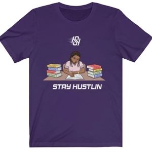 Stay Hustling student tee